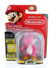 World Of Nintendo 4in Pink Yoshi figure - Boys and Girls New 2015!