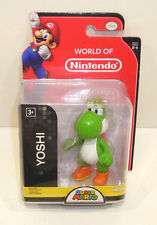 World of Nintendo GREEN YOSHI Action Figure SEALED Jakks Pacific 2.5 Inch 1-4