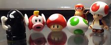 K'NEX NINTENDO MINI FIGURE LOT DIDDY KONG YOSHI EGG TOAD CHEEP BULLET BILL KART