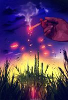 You breathe oxygen? We have so much in common by ryky