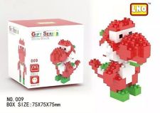 Gift Super Mario Red Yoshi 230Pcs Building Block DIY 3D Brick Toy gift series