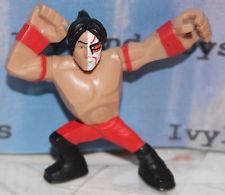 WWE Yoshi Tatsu Rumblers Mattel 2" Mini Action Figure Wrestling Figurine