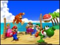 Yoshi's marioparty wallpaper