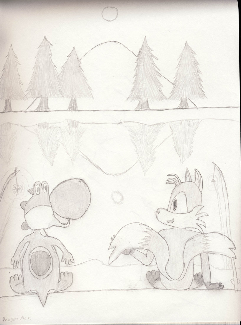 Yoshi-Tails go Fishing