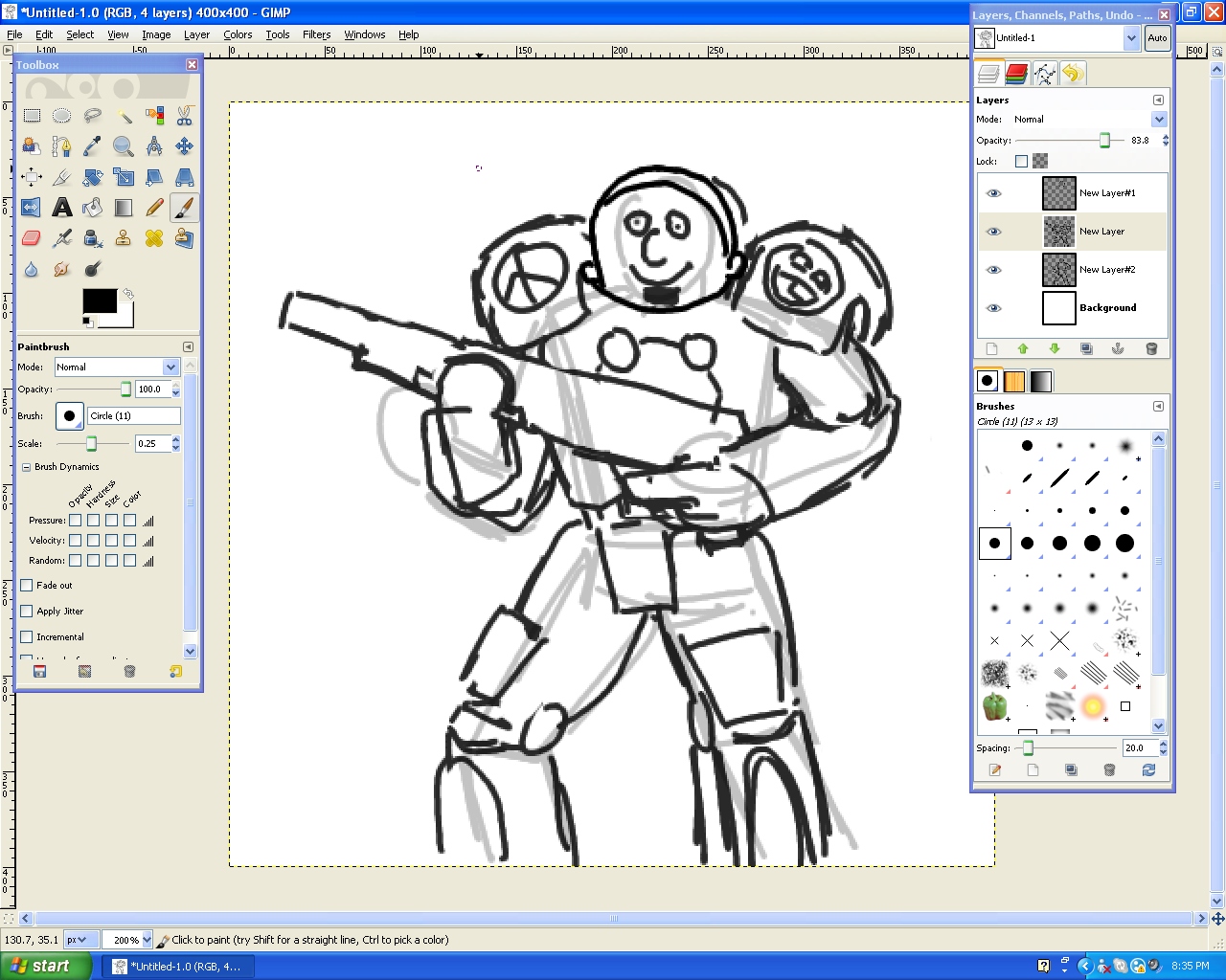 terran marine avvy sketch