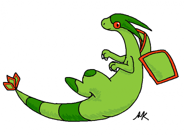 Flygon - MS Paint