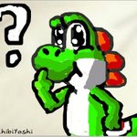 Thinking Yoshi