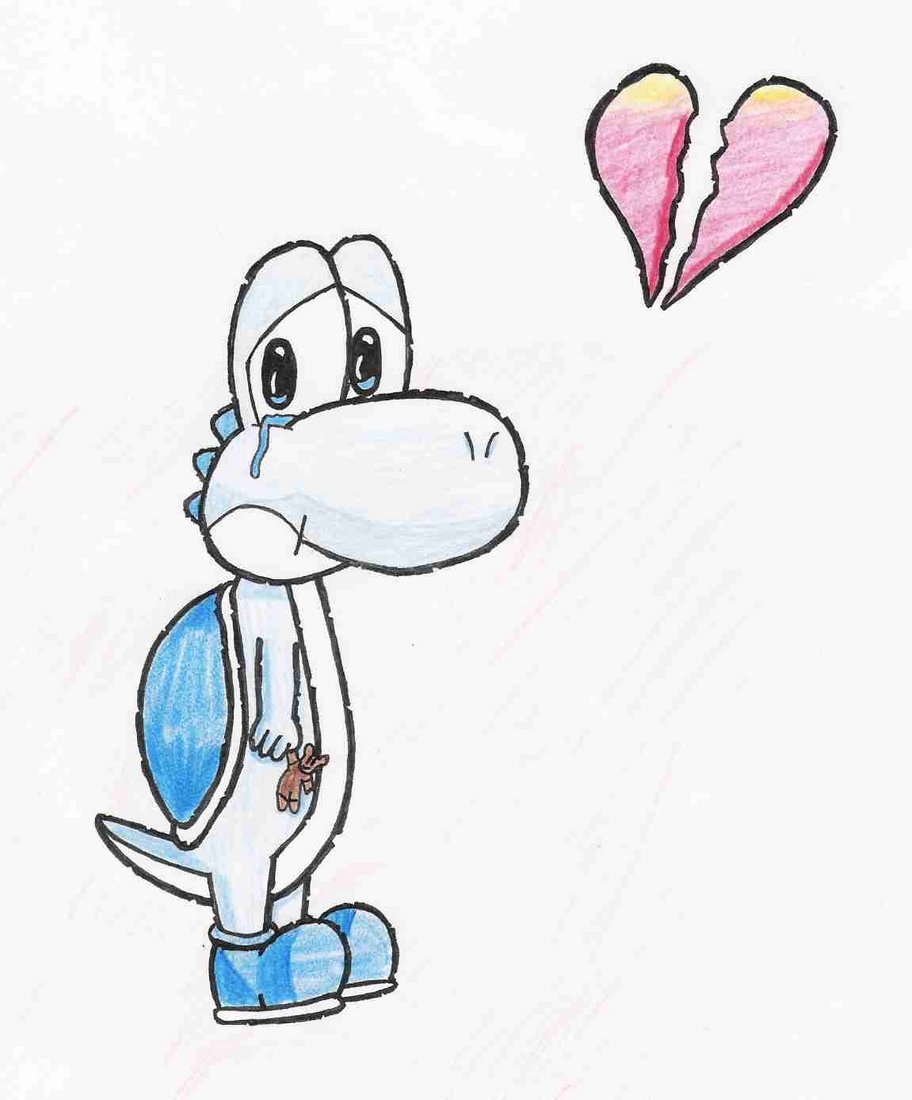 Yoshi is sad...