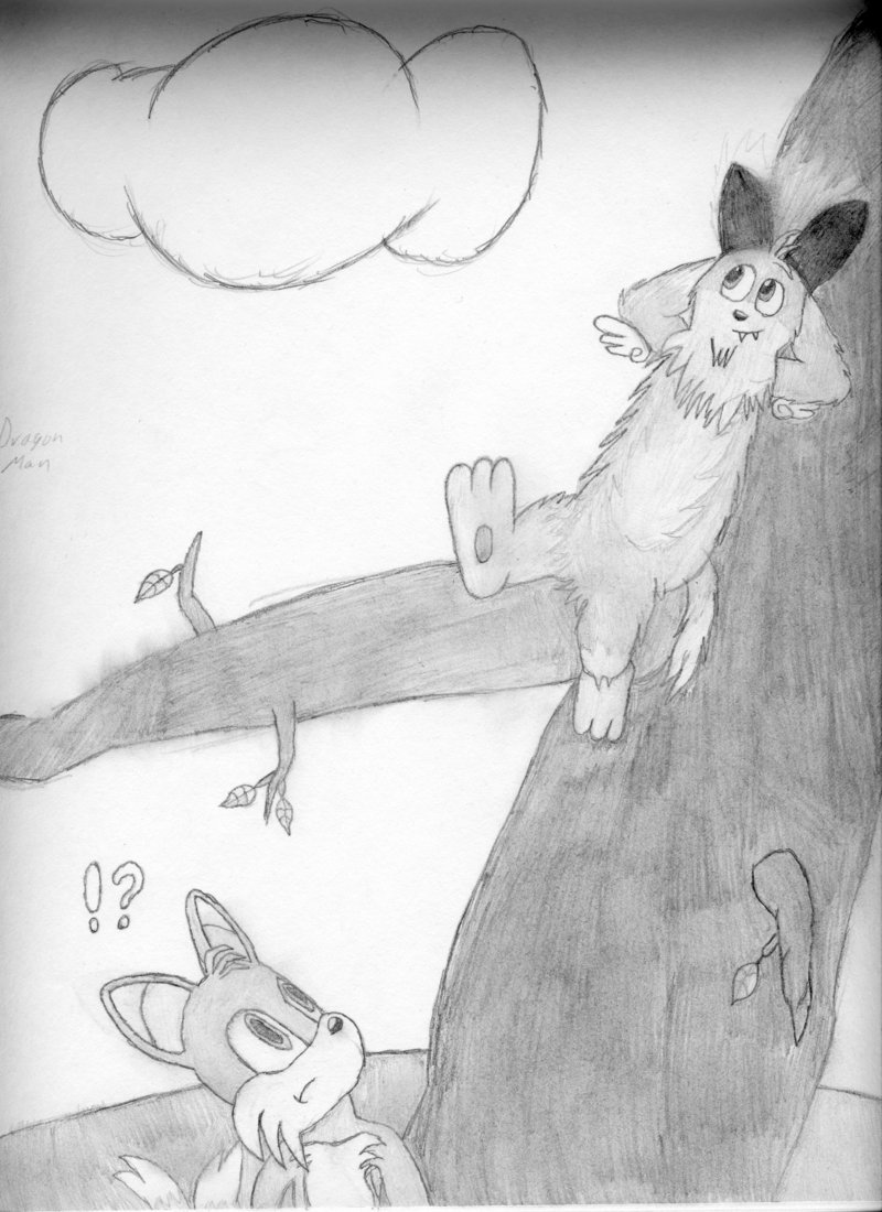 Ryoga in a Tree