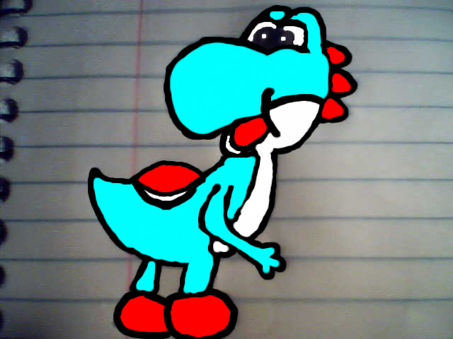 Yoshi Drawing