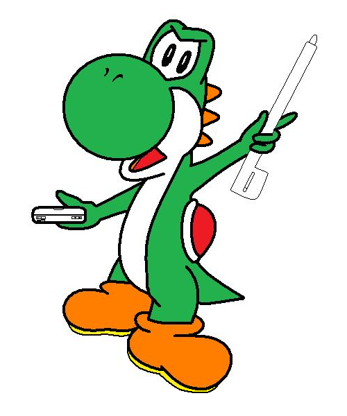 Yoshi DS Pose