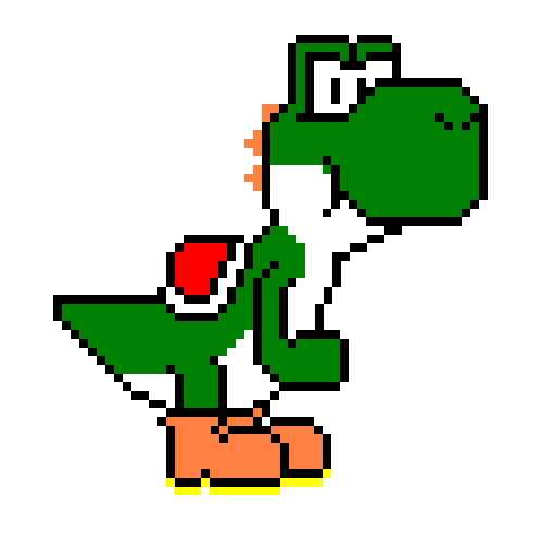 Pixel Yoshi