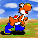 Yoshi is Walking