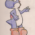 Scan-A Purple Yoshi