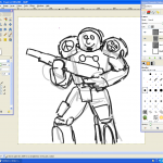 terran marine avvy sketch