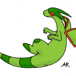 Flygon - MS Paint