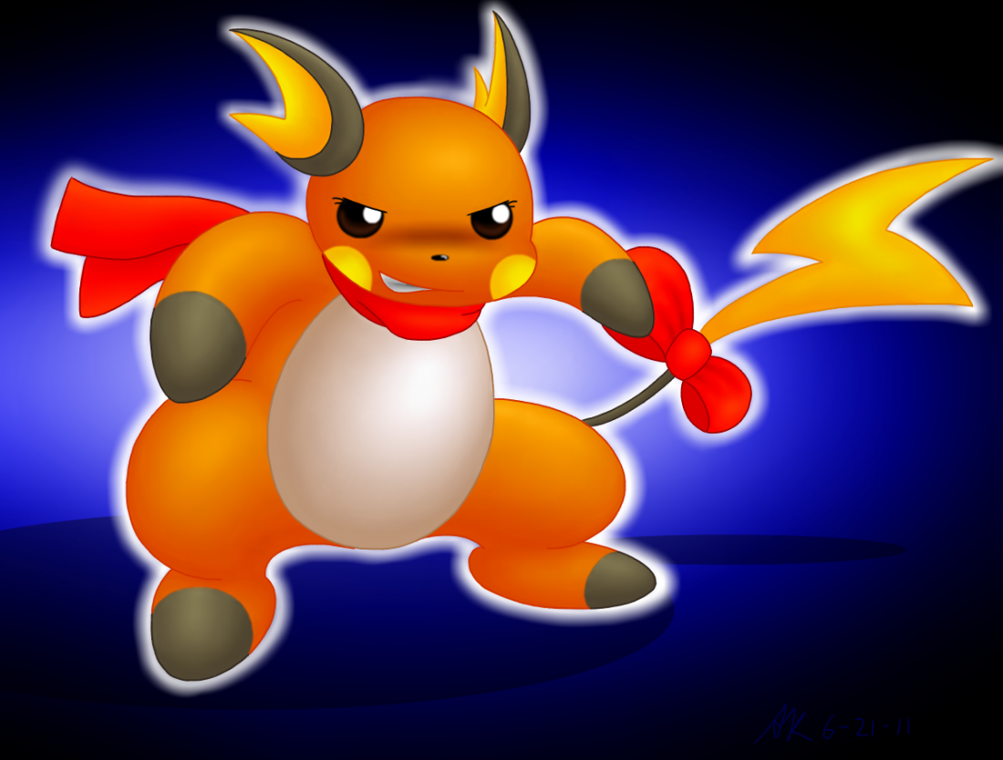 Raichu Battle Ready