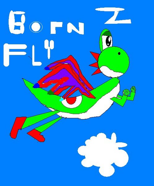 born 2 fly yoshi