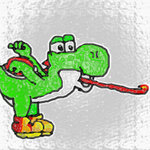 Yoshi open mouth