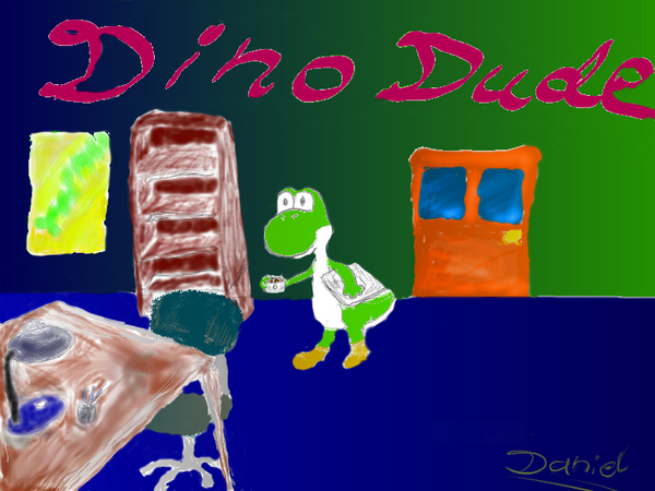 Dino Dude Artwork