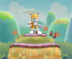 Tails appears