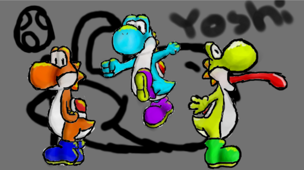 2008 Yoshi Background