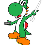 Yoshi DS Pose