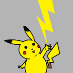 Pikachu on Paint